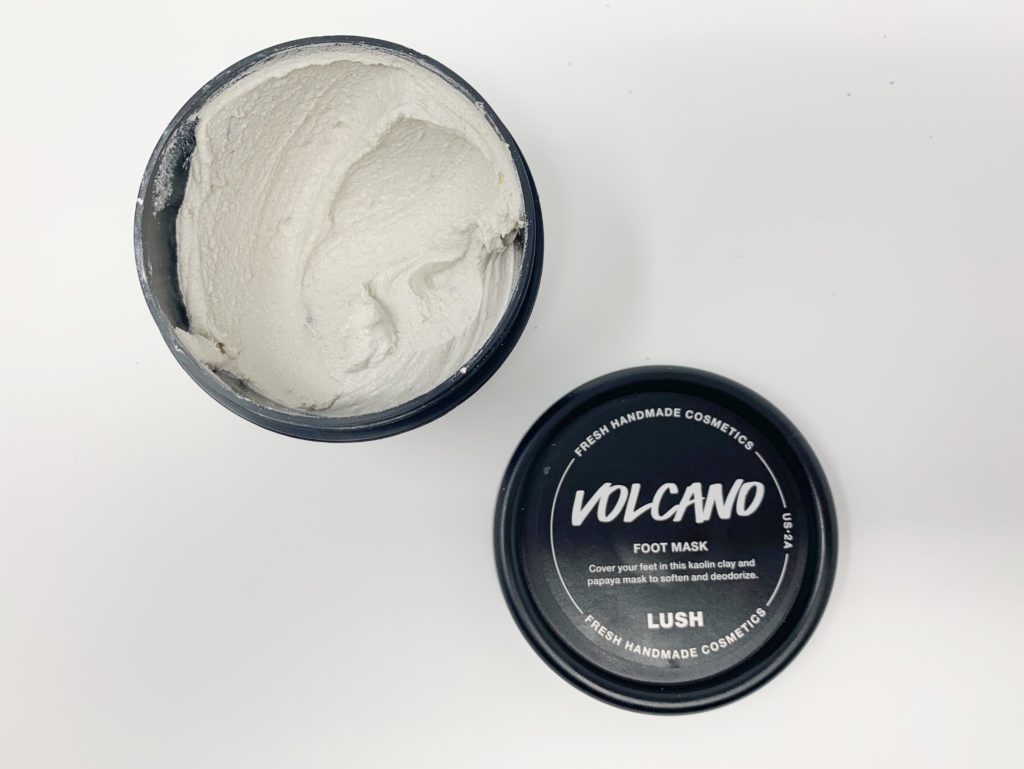 Best Five Products for Pretty Feet- #3 Lush Volcano Foot Mask