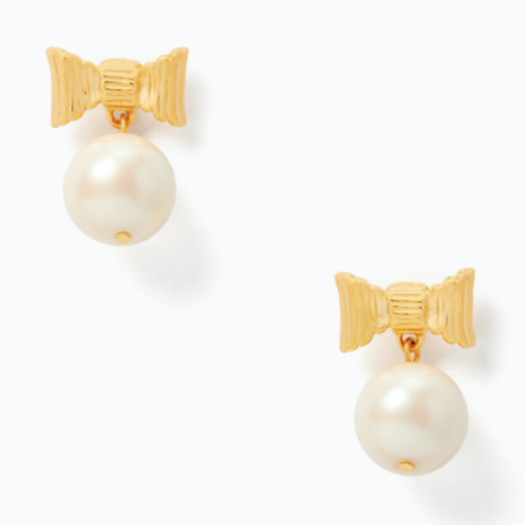 Good Gifts For Her Under $25 - Kate Spade Pearl Drop Earrings