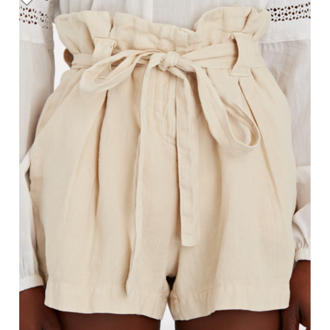 What's In For 2021 - Paper Bag Waist Shorts