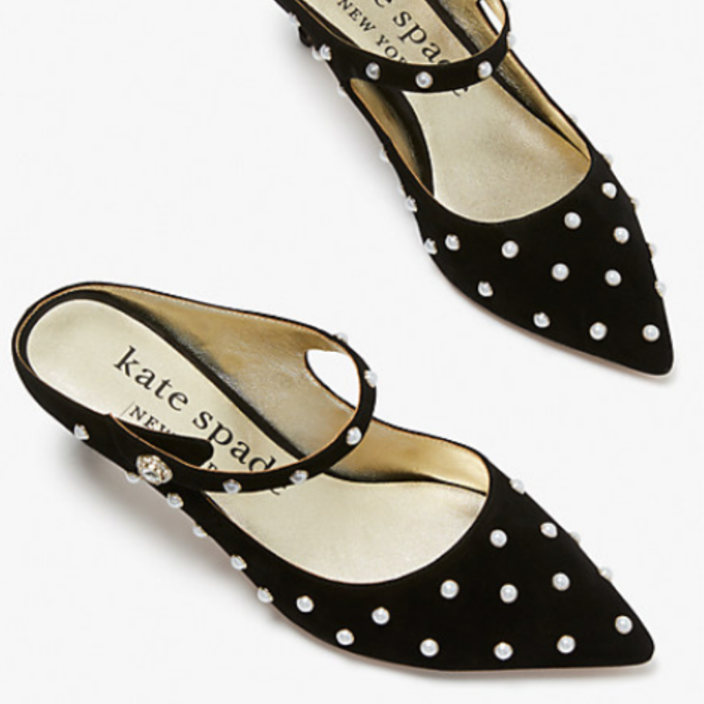 Petite Holiday Outfits - Kate Spade Kitten Heels