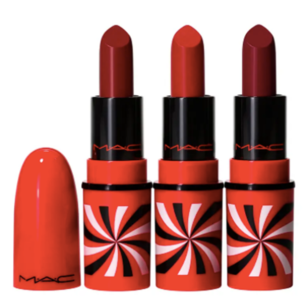 Holiday Style Tip For Petites - MAC Red Lipstick Trio